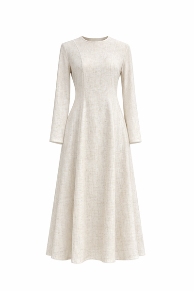 Linen Dresses - Ivory/Cream
