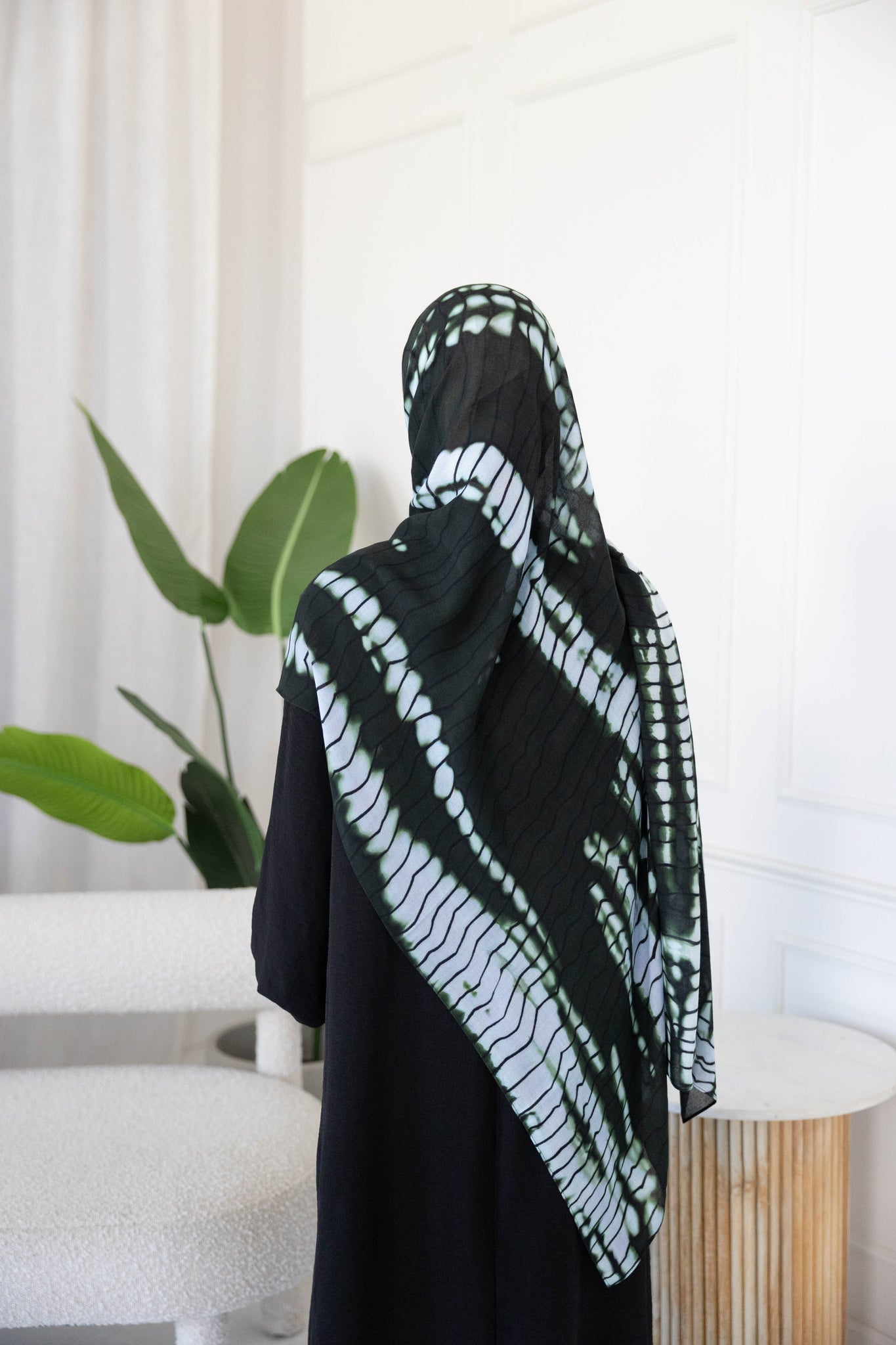 Black & Green Tie-Dye