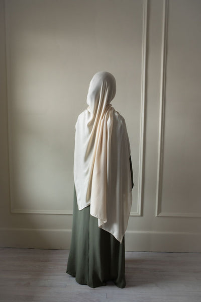 Olive Green Cuffed Abaya