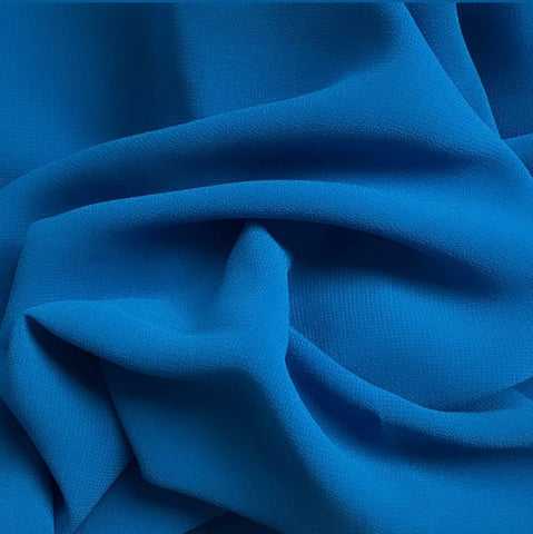 Classic Chiffon Hijab - Azure Blue