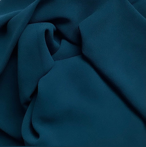 Classic Chiffon Hijab - Prussian Blue