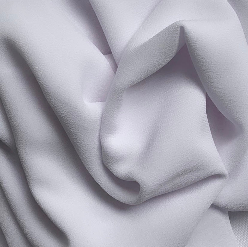 Classic Chiffon Hijab - White