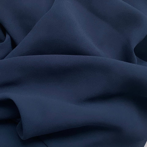 Classic Chiffon Hijab - Navy Blue
