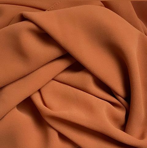 Classic Chiffon Hijab - Sandstone Orange