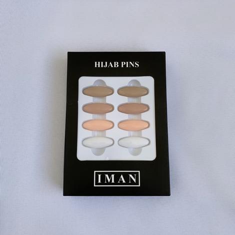 Hijab Pins - Assorted Nudes/Peach