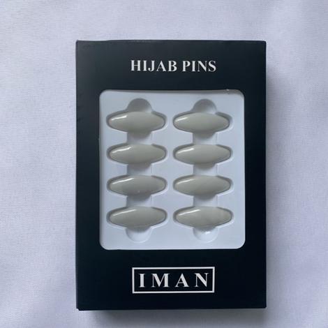 Hijab Pins - Light Gray