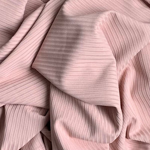 Ribbed Jersey - Blush